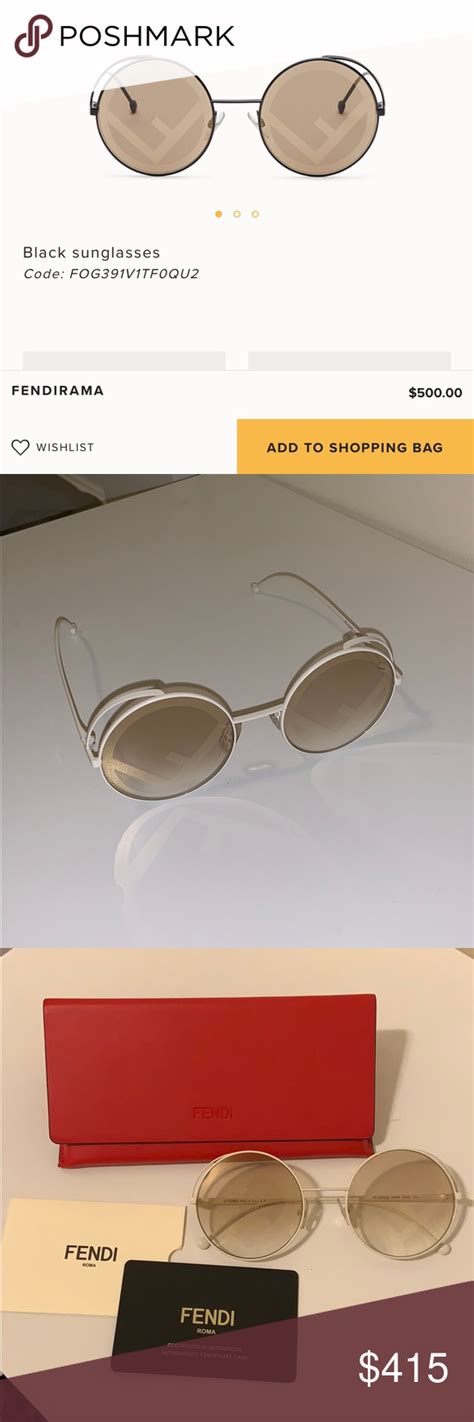 fendi fendirama sunglasses|Fendi sunglasses original.